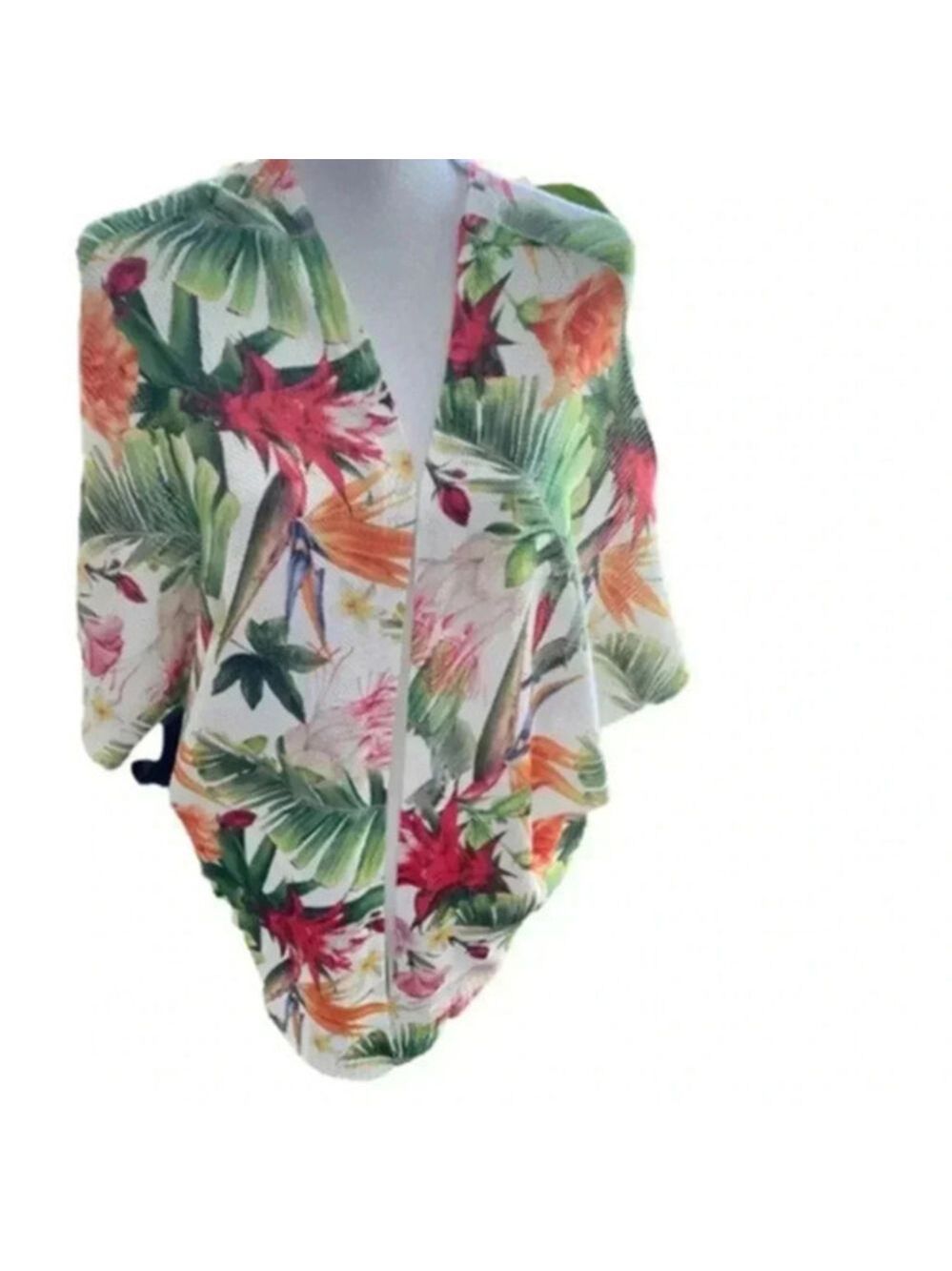 NWT Luisa Ricci Tropical knit Swim Cover …